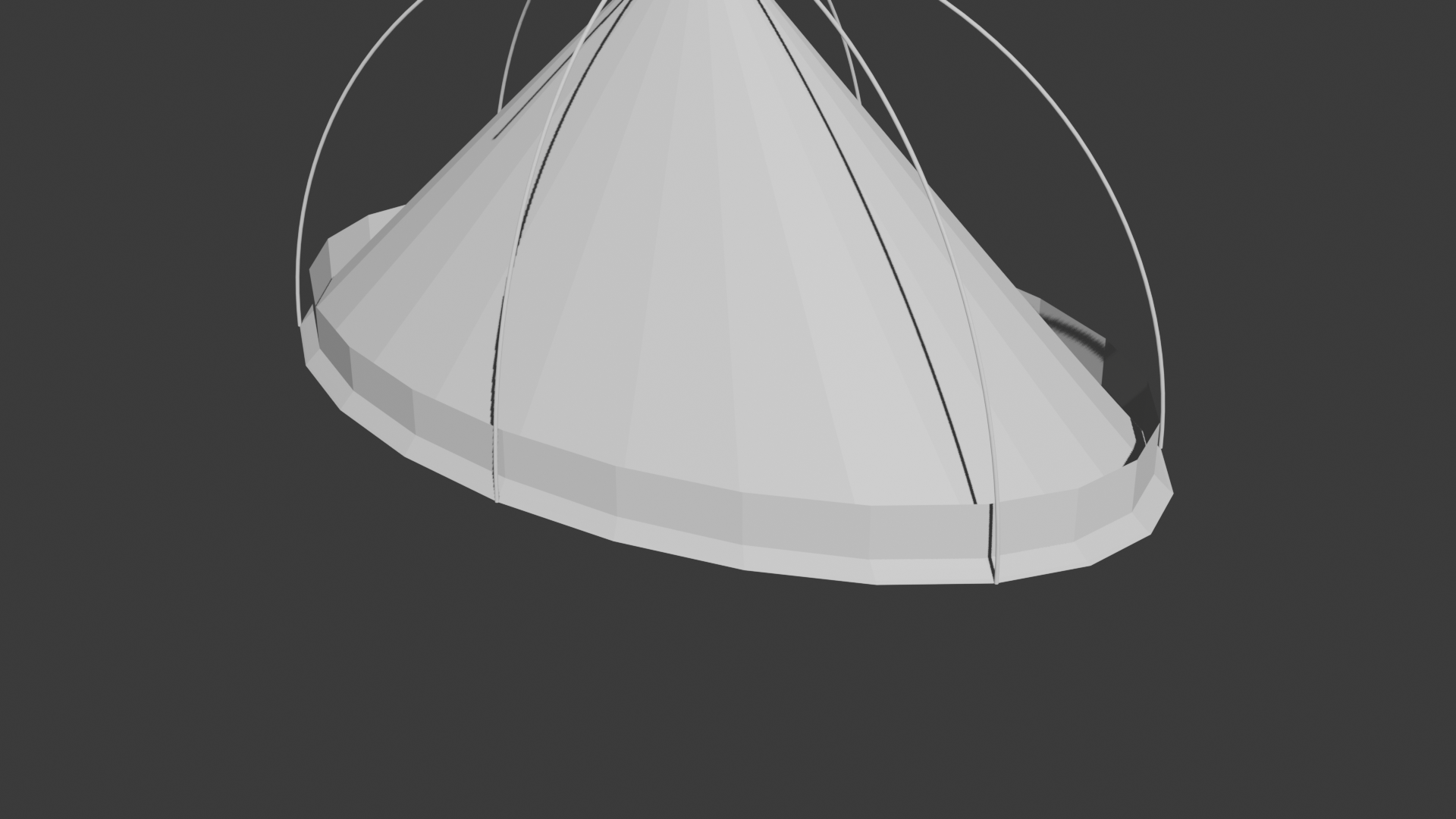 돔 텐트 Blender MCP 스튜디오 렌더